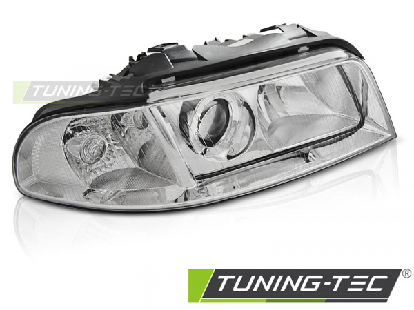 Upgrade Klarglas Scheinwerfer Rechts für Audi A4 B5 Lim./Avant 99-00 chrom